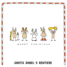 Laden Sie das Bild in den Galerie-Viewer, 24 verschiedene Adventskalender-Türchen