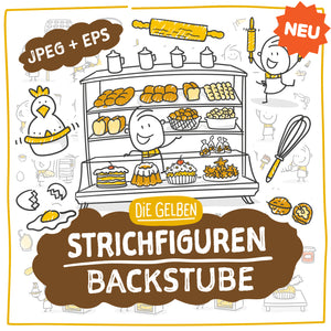 Die Gelben Strichfiguren Backstube