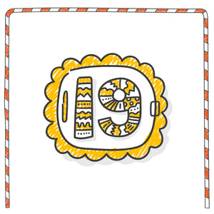24 verschiedene Adventskalender-Türchen