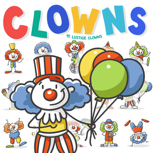 15 lustige Clowns
