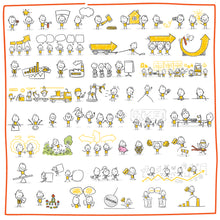 Laden Sie das Bild in den Galerie-Viewer, 50 Strichfiguren und Strichmännchen in einem Set/Bundle für dein Business!
