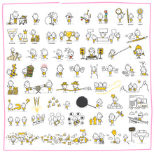 Laden Sie das Bild in den Galerie-Viewer, 50 Strichfiguren und Strichmännchen in einem Set/Bundle für dein Business!
